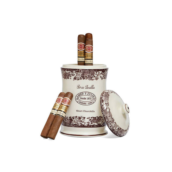 ROMEO Y JULIETA SHORT CHURCHILLS SERIE SEVILLA CIGAR JAR